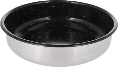 Berger DeepSmoke Edelstahl Bratpfanne mit Keramikbeschichtung Ø 22 cm - Camping Pfannen & Woks