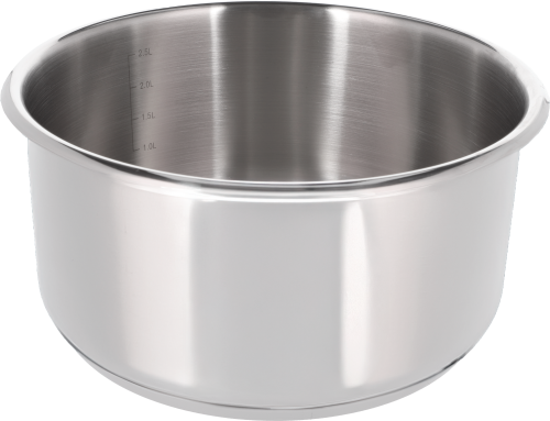 Berger DeepSmoke Edelstahl Kochtopf mit Messskala im Topfinneren Ø 20 cm - Camping-Töpfe