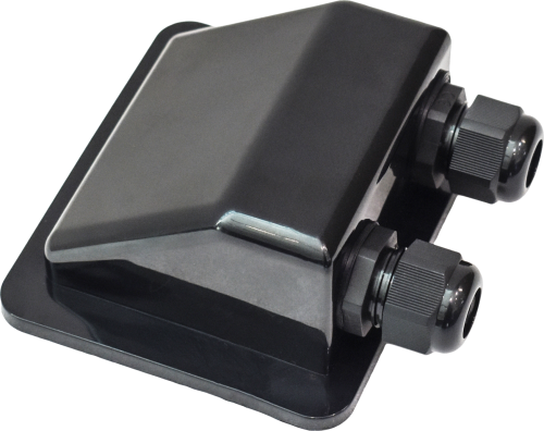 Berger Doppeldacheinlass schwarz - anderes Solarzubehör