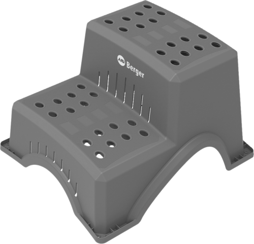 Berger Doppeltrittstufe Kunststoff (Höhe 37 cm) - Trittstufen