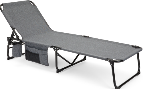 Berger Dreibeinliege grau meliert - Liegen