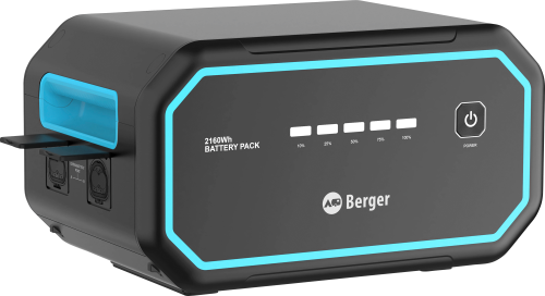 Berger Energy BEBP 2500 Zusatz-Battery für Berger BEPS 2500 Powerstation - Powerstations
