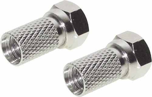 Berger F-Aufdrehstecker 2 Stück 7 mm - Sat-Zubehör
