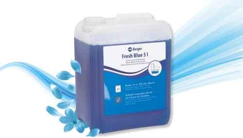 Berger Fresh Blue Sanitärflüssigkeit 5 Liter - Sanitärzusatz für den Fäkalientank - Sanitärzusätze & -flüssigkeiten
