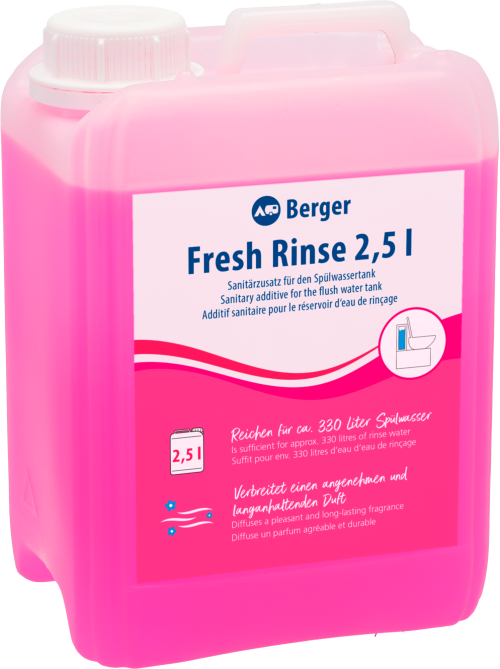 Berger Fresh Rinse Spülwasserzusatz 2,5 Liter - Sanitärzusätze & -flüssigkeiten