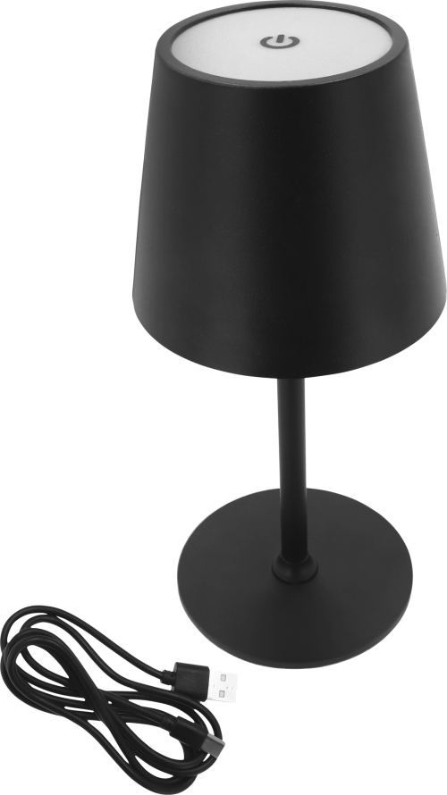 Berger Gilmor 3-in-1 Akku Tischleuchte schwarz - LED Campingleuchten