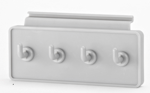 Berger Hakenleiste 4 Haken - Ordnungssysteme