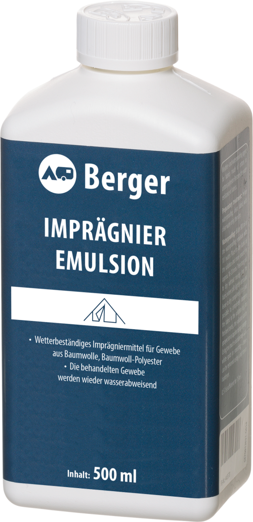 Berger Imprägnier Emulsion 500 ml - Imprägnieren, Reinigen, Pflegen