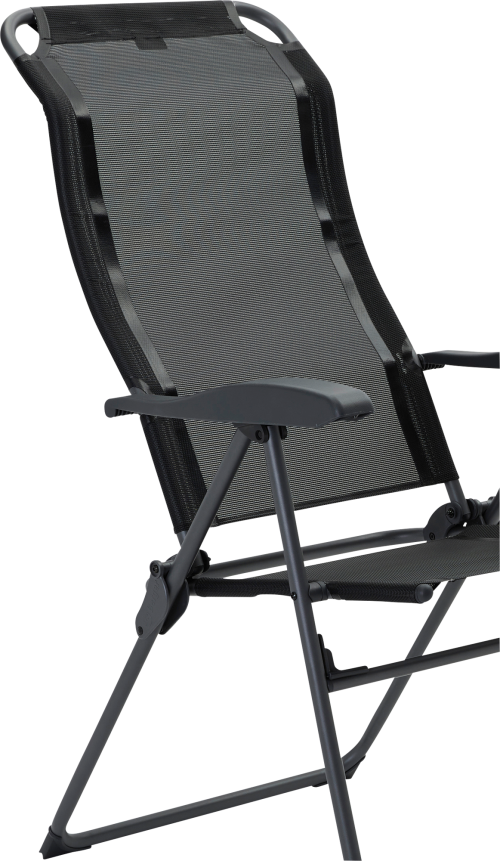 Berger Iseo Comfort Klappsessel schwarz - Klappstühle