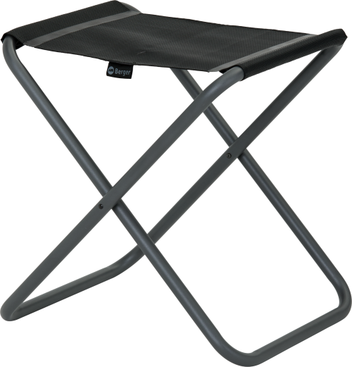 Berger Iseo Klapphocker XL schwarz - Campinghocker
