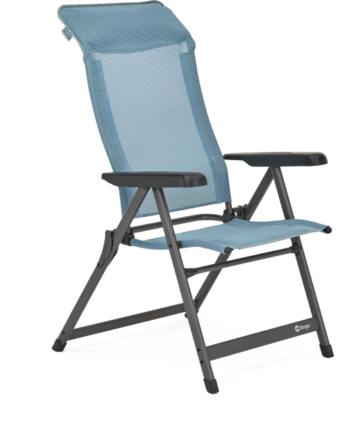 Berger Iseo Luxus Klappstuhl blau - Klappstühle