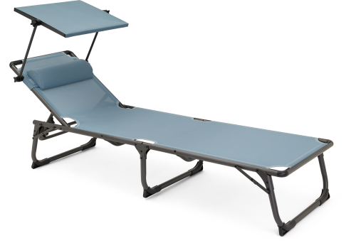 Berger Iseo Sonnenliege blau - Liegen