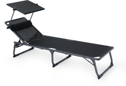 Berger Iseo Sonnenliege schwarz - Liegen