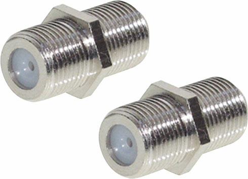 Berger Kabelverbinder F-Buchse/F-Buchse 2er Set - Sat-Zubehör