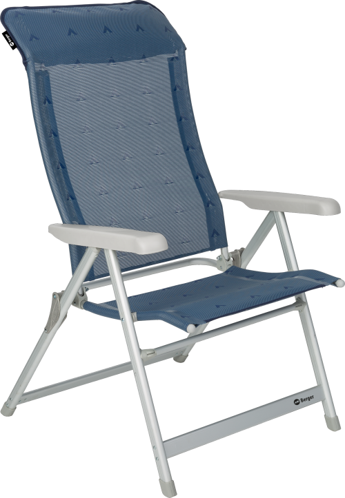 Berger Klappsessel Luxus XL blau - Klappstühle