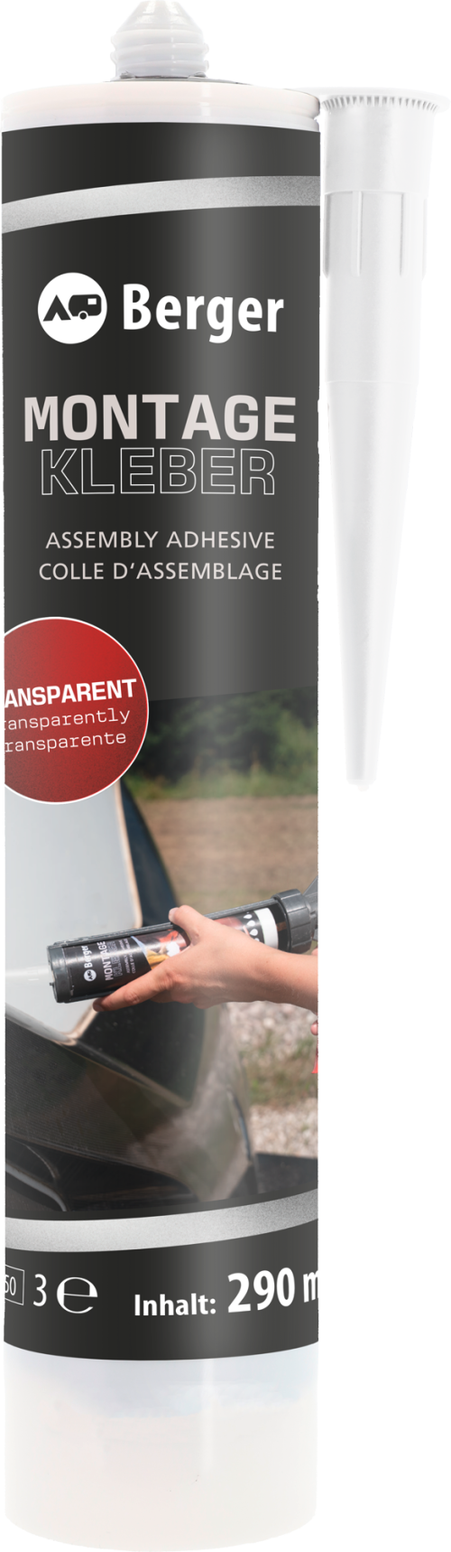 Berger Kleber MS-Polymer Nr. 7 transparent 290 ml - Klebstoffe & Dichtmittel