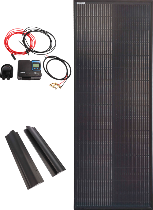 Berger Komplettanlage Deluxe Solarpanel Set 100 W - Solar-Komplettsets