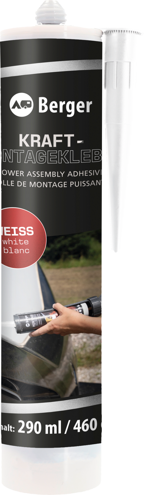 Berger Kraftkleber MS-Polymer Nr. 5 weiß 290 ml - Klebstoffe & Dichtmittel