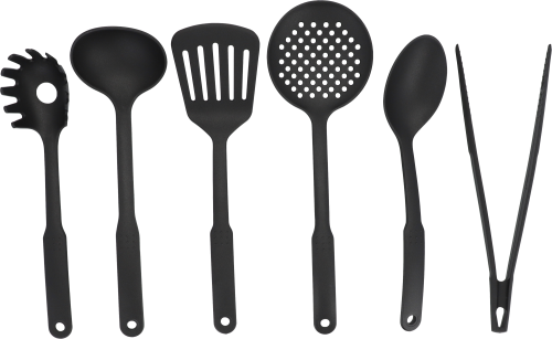 Berger Küchenhelfer-Set 6-tlg. inkl. Aufbewahrungstasche - Kochbesteck