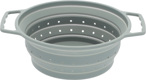 Berger Küchensieb faltbar Größe L (⌀ 25,5 cm) grün - Faltgeschirr und Faltschüsseln