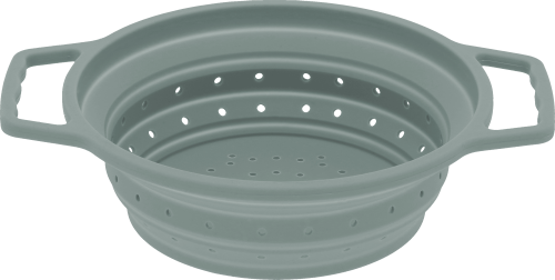 Berger Küchensieb faltbar Größe S (⌀ 18 cm) grün - Faltgeschirr und Faltschüsseln