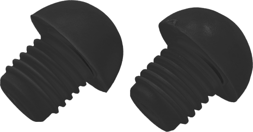 Berger Kunstoffkappen für Stühle im 2er Set schwarz 22 mm - Ersatzteile Möbel