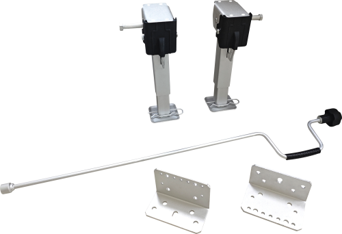 Berger Kurbel Hubstütze 290 - 460 mm - Stützen & Stützplatten