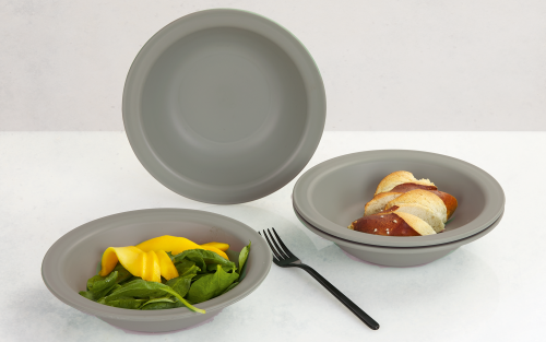 Berger Kynne Suppenteller Set 4-tlg. grau  - Teller