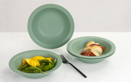 Berger Kynne Suppenteller Set 4-tlg. grün  - Teller