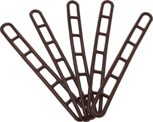 Berger Leiter-Abspannelement braun 5er Pack - Zeltheringe & Abspannmaterial