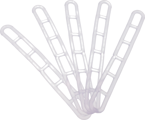 Berger Leiter-Abspannelement transparent 5er Pack - Zeltheringe & Abspannmaterial