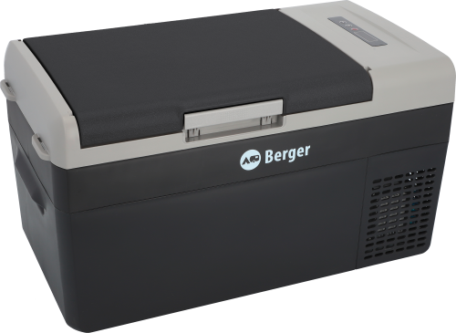 Berger MC 20 Kompressor Kühlbox mit Tiefkühlfunktion 12V 24V 230V 20 Liter - Kompressor Kühlboxen