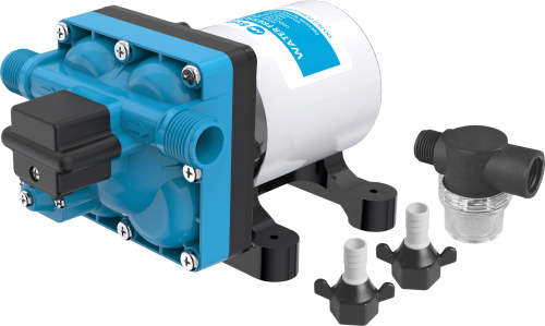 Berger MP15 Membranpumpe 12V 3,8 bar 15,1 l/min - Wasserpumpen