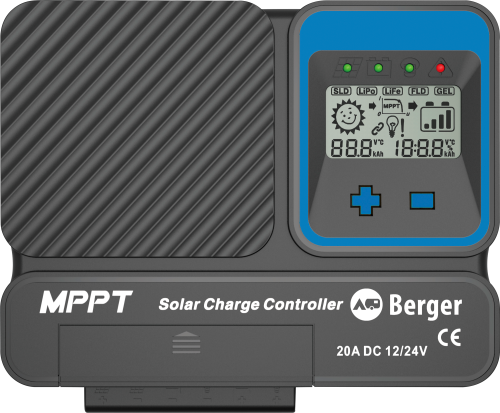 Berger MPPT-Solarladeregler SX PRO 20 A - Solar-Laderegler