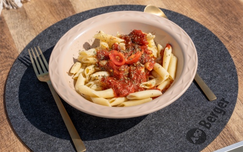 Berger Mali Polypropylen Suppenteller-Set Anti-Slip 4-tlg. Ø 21,5 cm passend zum Mali Geschirr-Set  - Teller