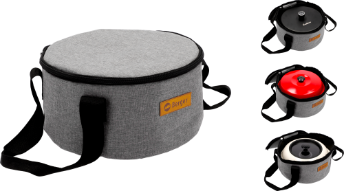 Berger Marbella Camping Backofen Tasche  für Omnia Classic, Maxi, Enders Vamo, Roadbacker - Grillabdeckung, Aufbewahrung und Taschen