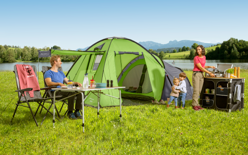Berger Merano 4 Familienzelt für 4 Personen - 4-Personen Zelte