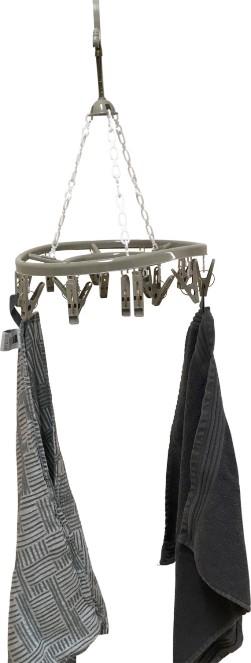 Berger Mini Wäschespinne Kunsstoff Rund 27 cm inkl. Wäscheklammern - Wäsche & Trocknen