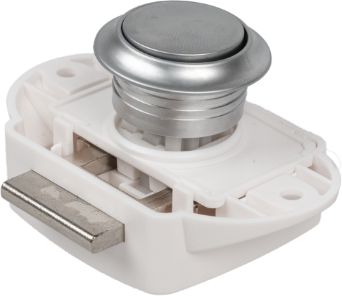 Berger Pushlock Drucknopf Large - Scharniere, Beschläge & Möbelzubehör