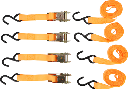 Berger Ratschen-Set 4-teilig, Spanngurte - Transportieren & Befestigen