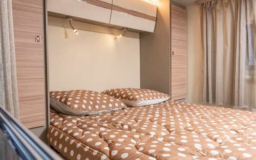 Berger Ready to go Bettdeckensystem 130/135x195/200 cm linke Ecke braun - Decken