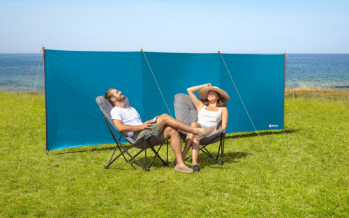Berger Screen Windschutz Blau - Sichtschutz & Sonnenschirme