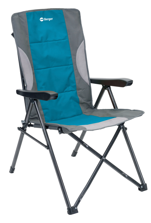 Berger Siena Faltstuhl in Klappstuhloptik blau - Faltstühle