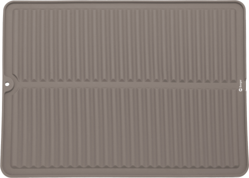 Berger Silikon-Abtropfmatte grau - Spülhilfen