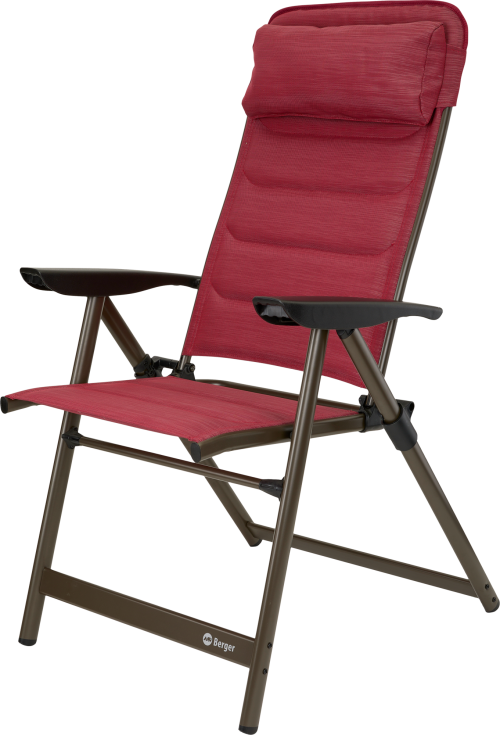 Berger Slimline Klappstuhl Bordeaux - Klappstühle