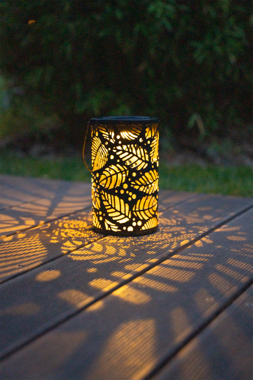 Berger Solar Tischleuchte für innen und außen - LED Campingleuchten