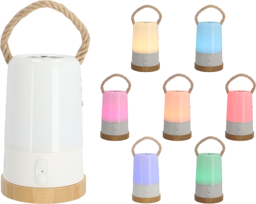 Berger Sonido LED-Campingleuchte mit Bluetooth Lautsprecher - LED Campingleuchten