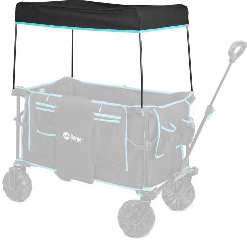 Berger Sonnendach für Offroad Bollerwagen Waimea - Transportieren & Befestigen