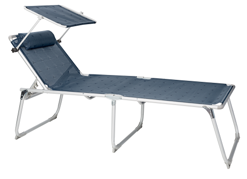 Berger Sonnenliege XL blau - Liegen