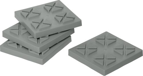 Berger Square Plates 4er Set - Ergänzung für Brick Leveler - Stufen- & Ausgleichskeile